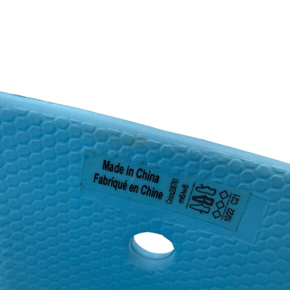 Crocs Classic Two-strap Slide Sandals in Artic Women's size 8 Men's size 6 - Picture 6 of 8